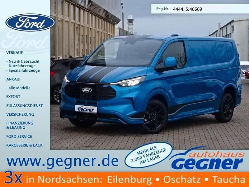 Blau Neu 2025 Ford Transit Custom Sport Van / Kleinbus | 49.840 € (Superpreis) - Bild 1/4