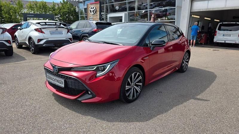 Schwarz Gebraucht 2021 Toyota Corolla Hybrid Team Limousine | 21.580 € (Fairer Preis) - Bild 1/4