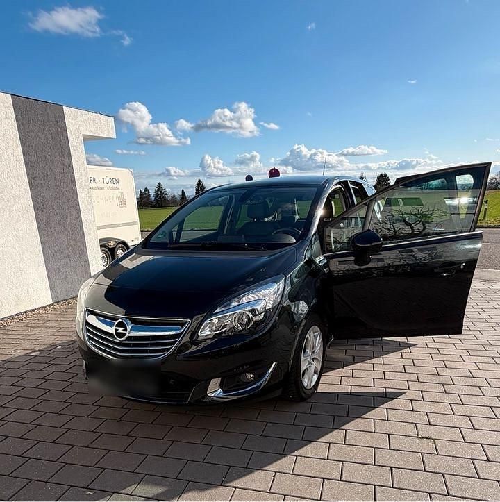 Gebraucht Opel Meriva 120 PS (88 kW) 2014 Schwarz Van / Kleinbus