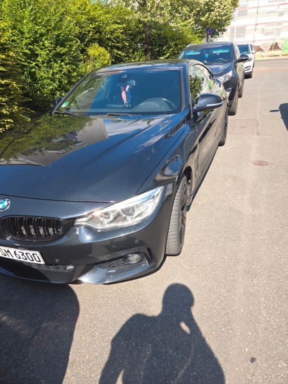 Schwarz Gebraucht 2014 BMW 425 Sport Line Coupé | 13.999 € (Superpreis) - Bild 1/4