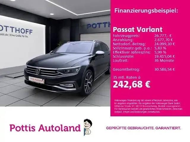 Gebraucht VW Passat Alltrack 200 PS (147 kW) 2023 Kombi