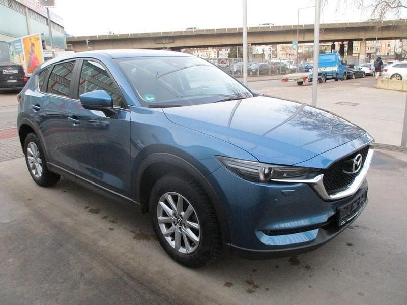Gebraucht Mazda CX-5 Exclusive-Line 165 PS (121 kW) 2017 Blau SUV