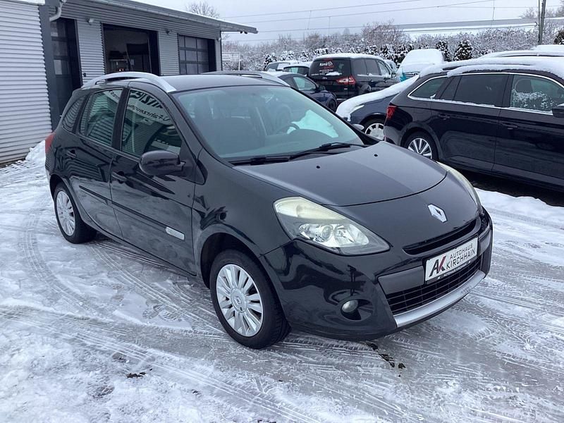Gebraucht Renault Clio GrandTour Expression 75 PS (55 kW) 2009 Schwarz Kombi
