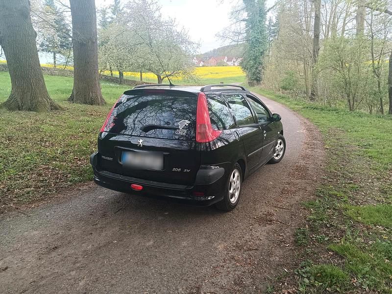Gebraucht Peugeot 206 75 PS (55 kW) 2002 Schwarz Kombi