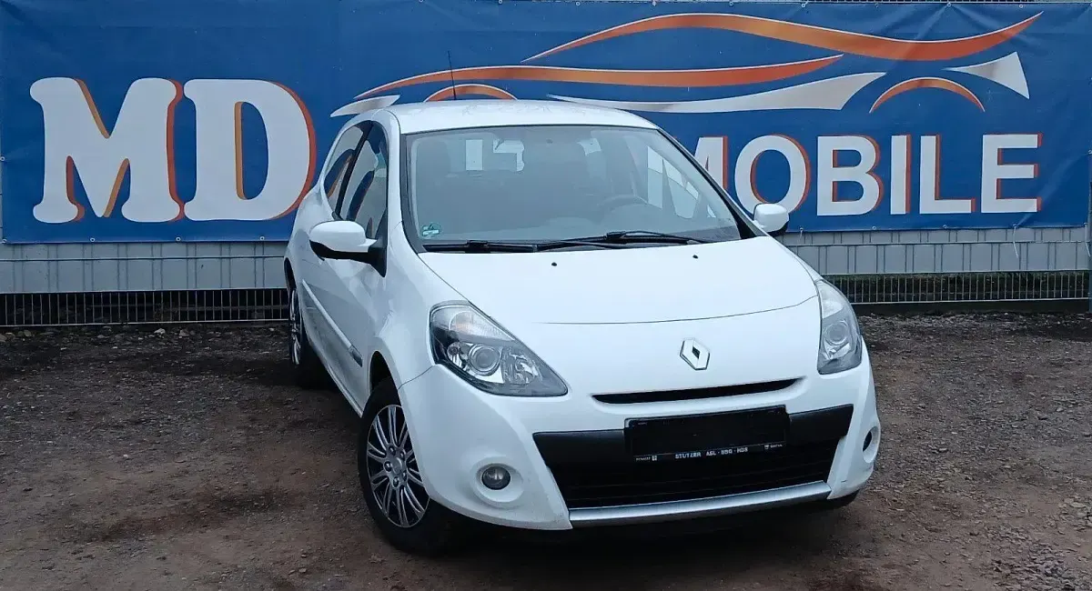 Gebraucht Renault Clio Dynamique 75 PS (55 kW) 2011 Weiß Kleinwagen