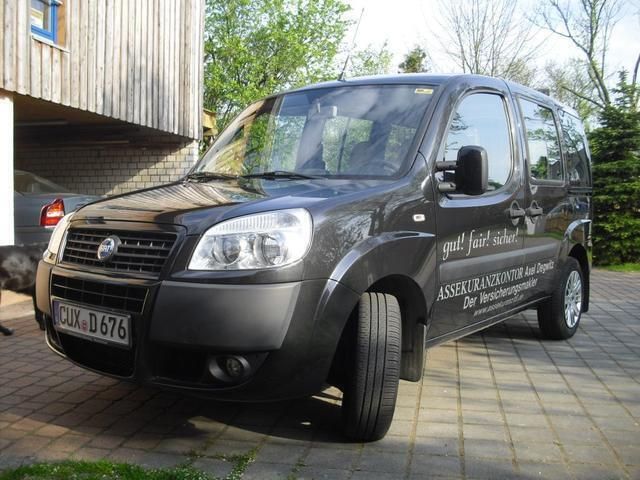 Gebraucht Fiat Doblò Dynamic 120 PS (88 kW) 2006 Schwarz metallic Van / Kleinbus