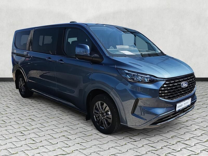 Chromablau metallic Neu 2025 Ford Tourneo Custom Titanium Van | 49.594 € (Guter Preis) - Bild 1/4