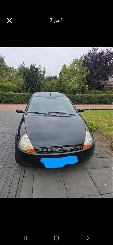 Schwarz Gebraucht 2004 Ford Ka Kleinwagen | 1.400 € - Bild 1/4