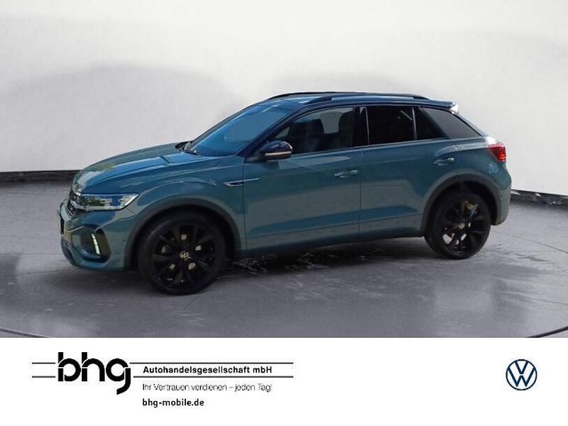 Blau Gebraucht 2022 VW T-Roc R-line SUV | 27.490 € (Fairer Preis) - Bild 1/4