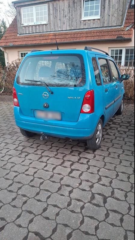 Gebraucht Opel Agila 58 PS (42 kW) 2000 Blau Van / Kleinbus