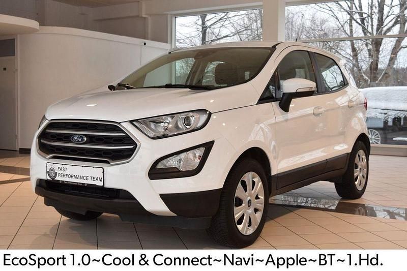 Weiß Gebraucht 2022 Ford Ecosport Cool & Connect SUV | 14.900 € (Guter Preis) - Bild 1/4