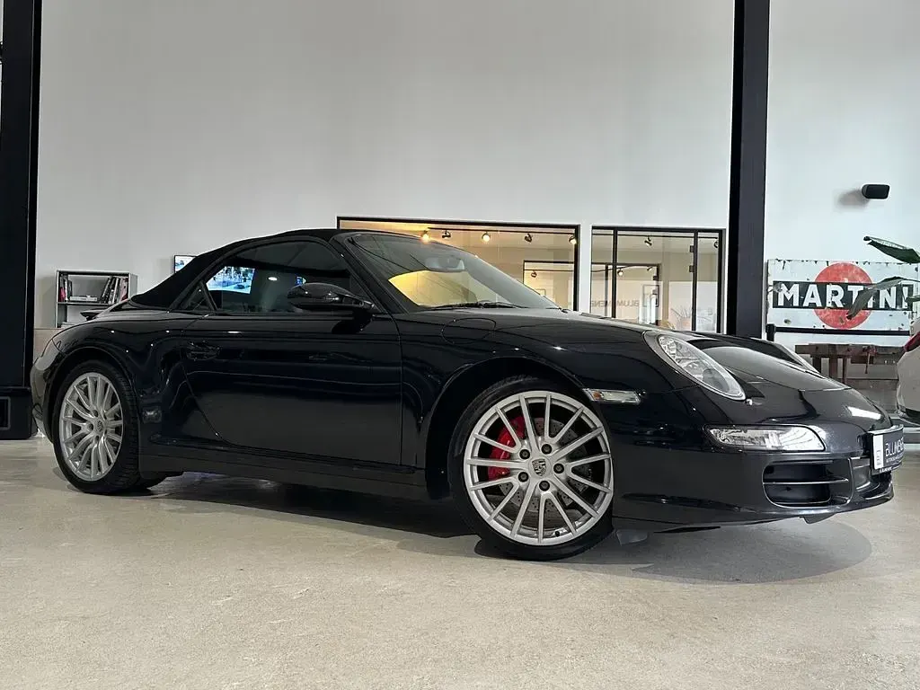 Gebraucht Porsche 911 Carrera 4S Cabriolet 355 PS (261 kW) 2007 Basaltschwarzmetallic Cabrio