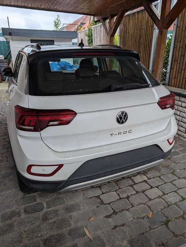 Gebraucht VW T-Roc Life 110 PS (80 kW) 2022 Weiß SUV