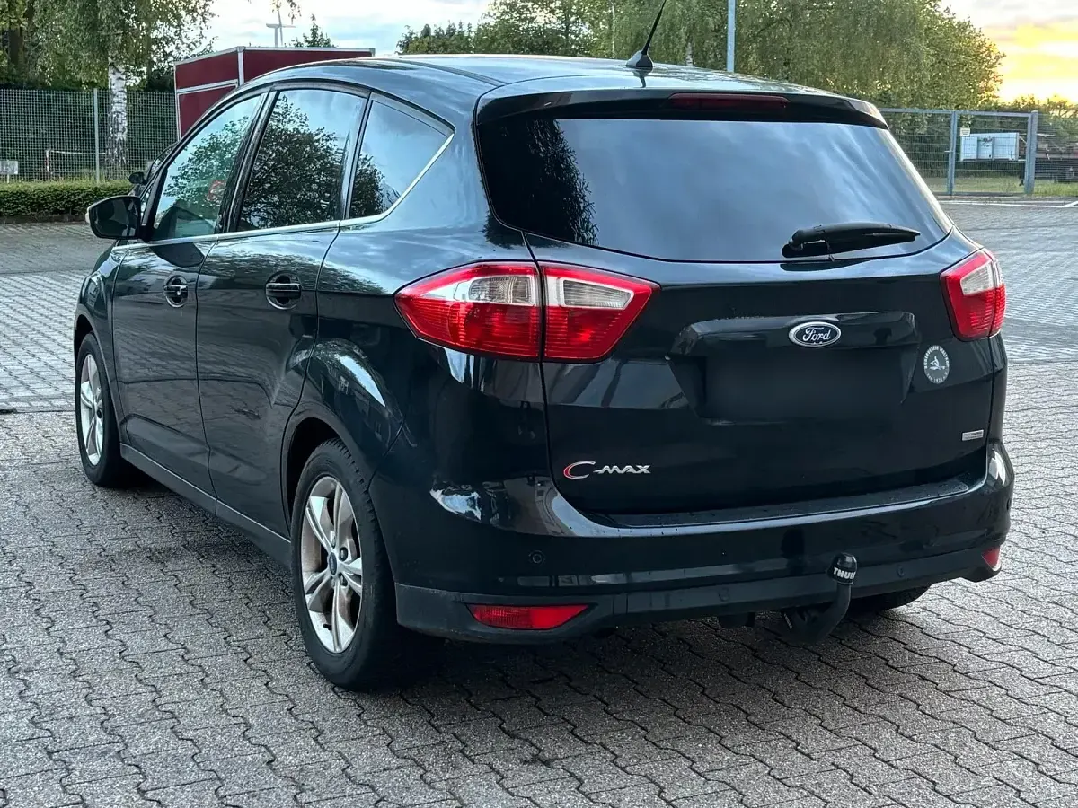 Gebraucht Ford C-MAX 115 PS (84 kW) 2012 Schwarz Van / Kleinbus