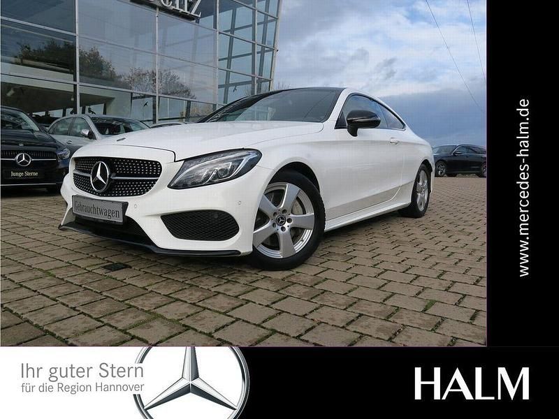 Weiß Gebraucht 2017 Mercedes C300 AMG Coupé | 28.850 € (Fairer Preis) - Bild 1/4