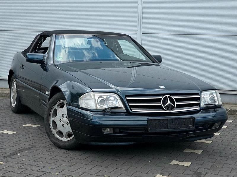 Blau Gebraucht 1998 Mercedes SL280 Cabrio | 10.900 € (Guter Preis) - Bild 1/4