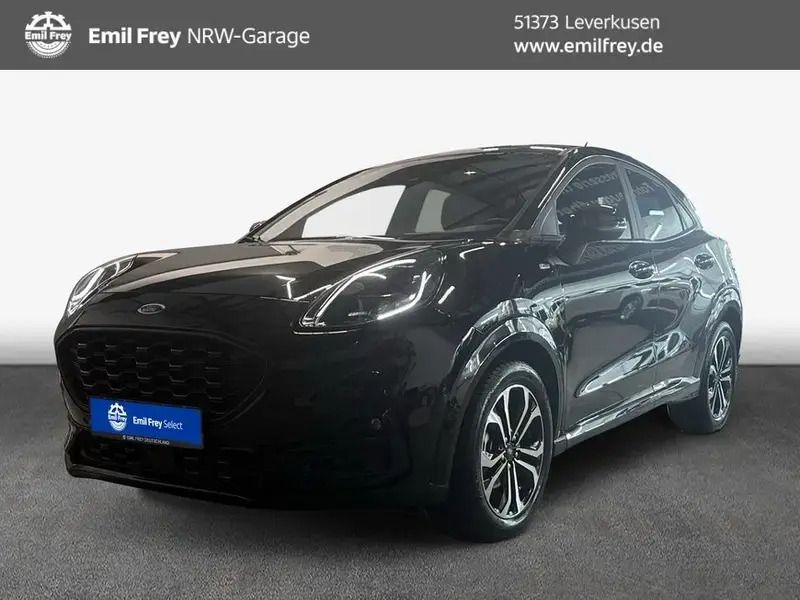 Agate black metallic Gebraucht 2022 Ford Puma ST-Line Coupé | 25.450 € (Fairer Preis) - Bild 1/4