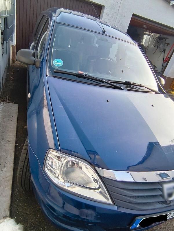 Gebraucht Dacia Logan MCV 75 PS (55 kW) 2009 Blau Kombi