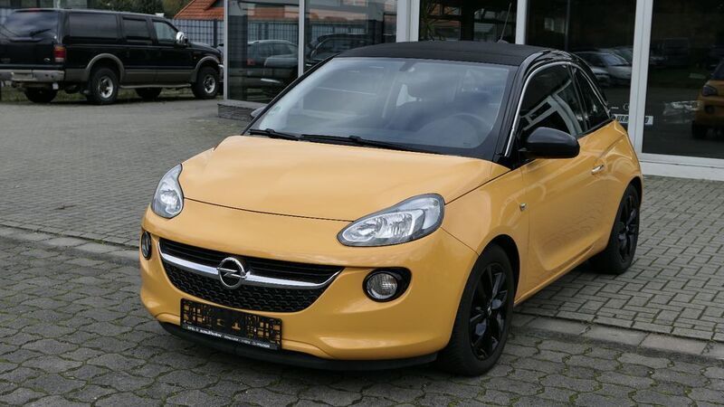 Orange Gebraucht 2019 Opel Adam Open Air Kleinwagen | 9.990 € (Fairer Preis) - Bild 1/4