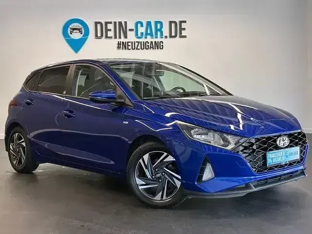 Gebraucht Hyundai i20 Edition 30 101 PS (74 kW) 2022 Blau Kleinwagen