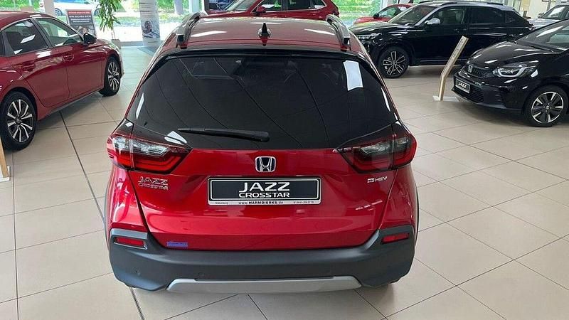 Gebraucht Honda Jazz Advance 122 PS (89 kW) 2025 Premium crystal red metallic Kleinwagen