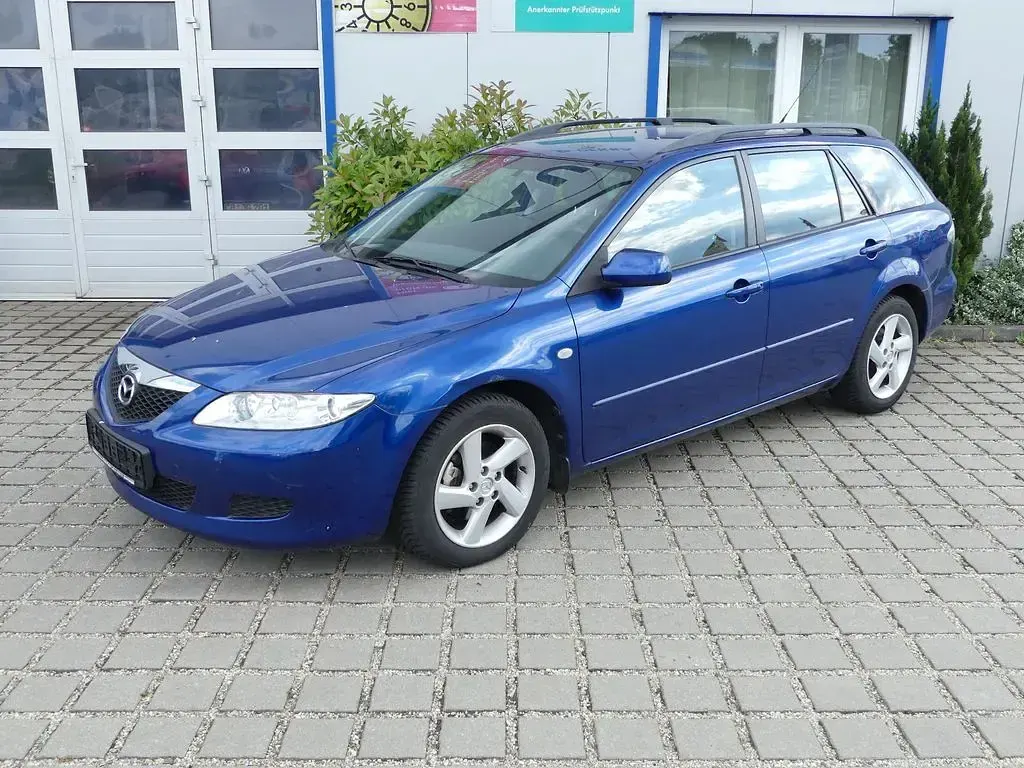 Gebraucht Mazda 6 Exclusive 141 PS (103 kW) 2003 Blau Kombi