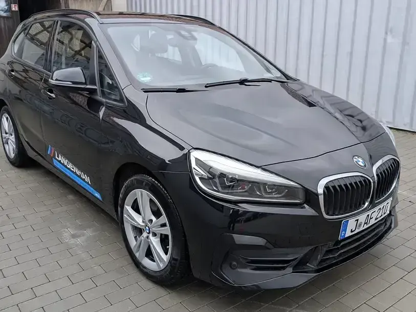 Gebraucht BMW 218 Active Tourer Advantage 150 PS (110 kW) 2019 Schwarz Van / Kleinbus