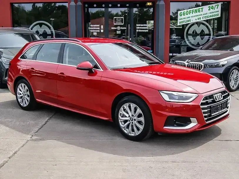 Gebraucht Audi A4 Advanced Plus 231 PS (169 kW) 2019 Tangorot metallic Kombi