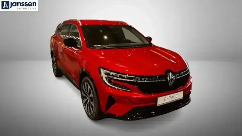 Ny Renault Espace Techno 131 HK (96 kW) 2025 Rød MPV