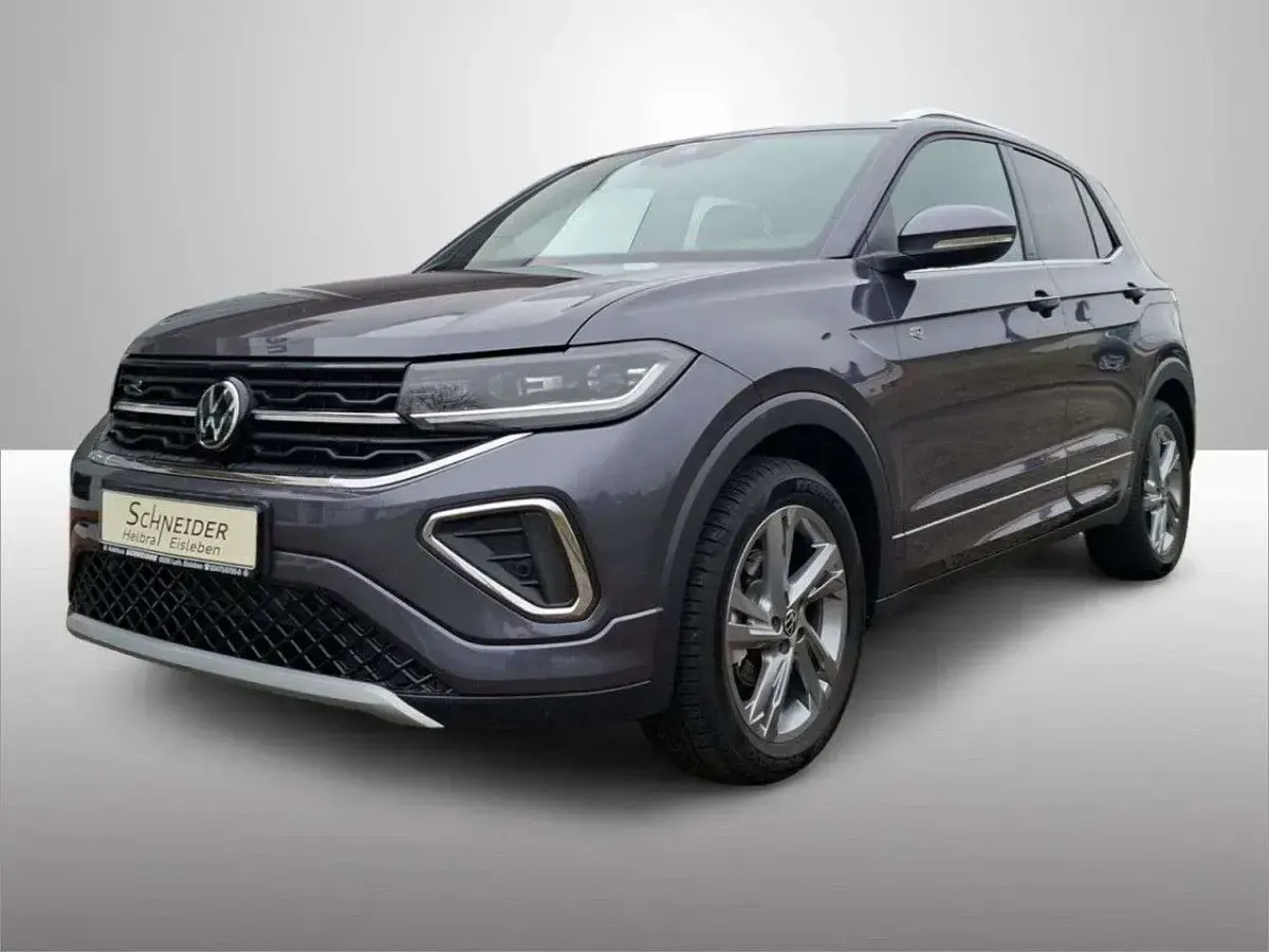 Gebraucht VW T-Cross R-line 116 PS (85 kW) 2024 Grau SUV