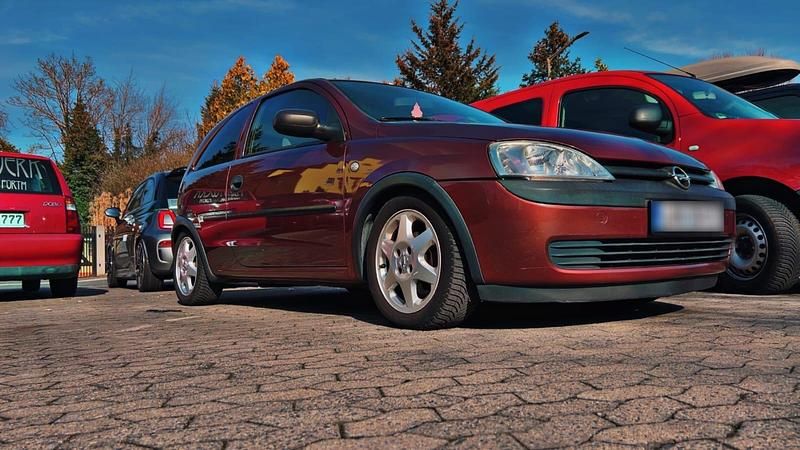 Gebraucht Opel Corsa 75 PS (55 kW) 2001 Rot Kleinwagen
