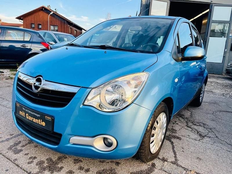 Gebraucht Opel Agila Edition 65 PS (47 kW) 2008 Blau Kleinwagen