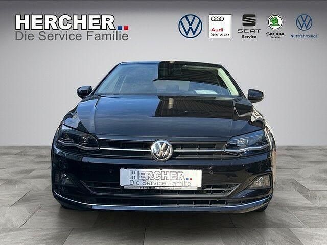 Brugt VW Polo Highline 95 HK (69 kW) 2019 Sort Sedan