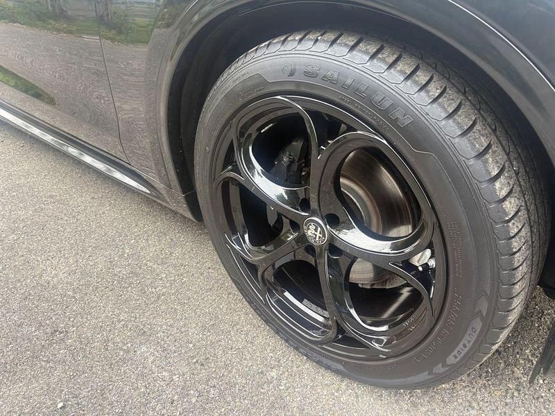 Gebraucht Alfa Romeo Stelvio Super 280 PS (205 kW) 2018 Schwarz SUV