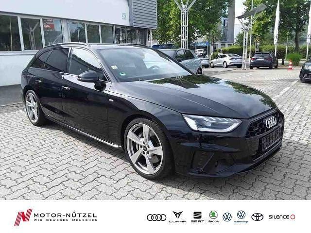 Mythosschwarz metallic Gebraucht 2022 Audi A4 S-Line Kombi | 34.730 € (Fairer Preis) - Bild 1/4