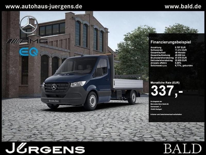 Gebraucht Mercedes Sprinter 114 PS (83 kW) 2021 Stahlblau Van
