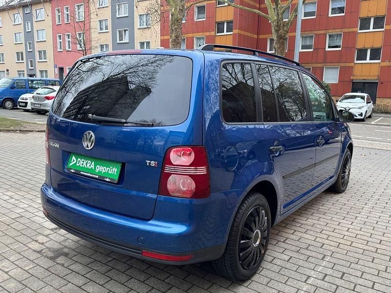 Gebraucht VW Touran Conceptline 140 PS (102 kW) 2009 Blau Van / Kleinbus