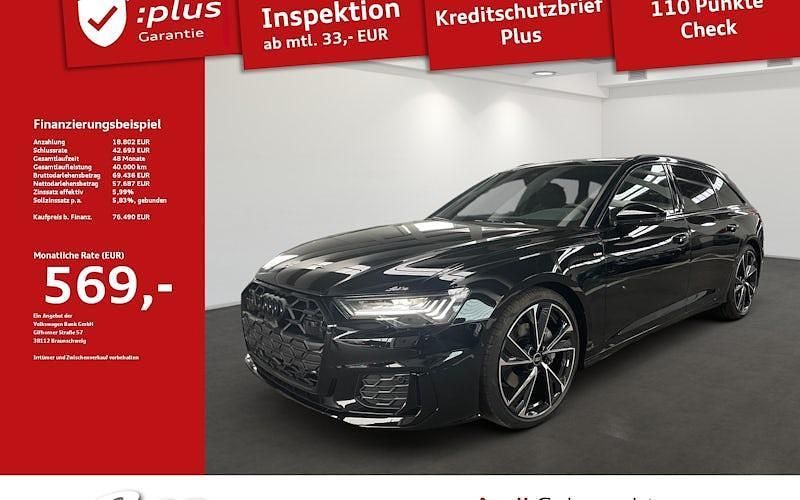 Schwarz Gebraucht 2025 Audi A6 S-Line Kombi | 72.290 € - Bild 1/2