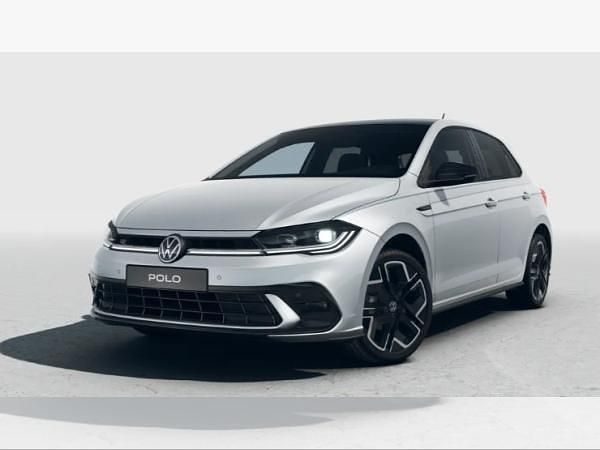 Silber (reflexsilber metallic) Neu 2025 VW Polo R-line Kleinwagen | 35.880 € - Bild 1/4
