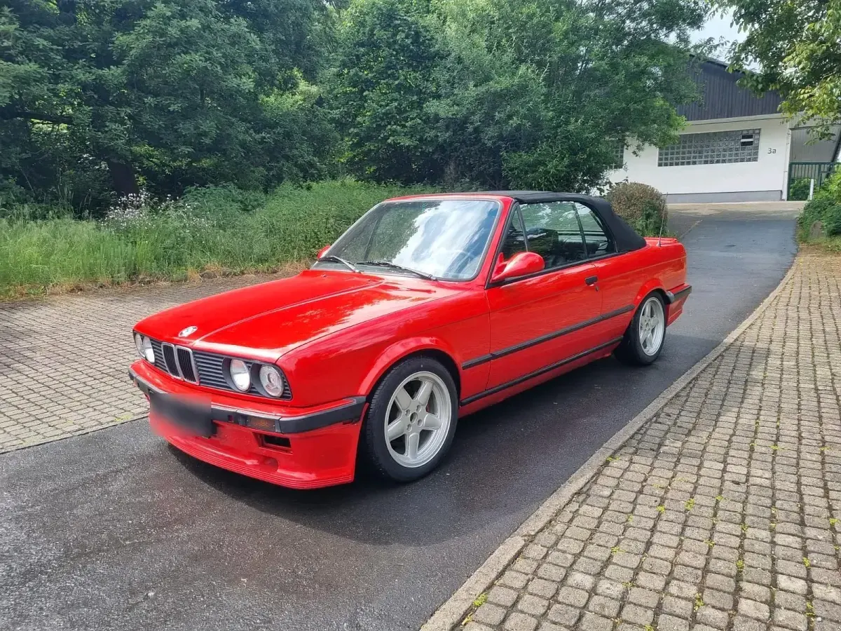 Gebraucht BMW 320 Cabriolet 129 PS (94 kW) 1991 Rot Cabrio