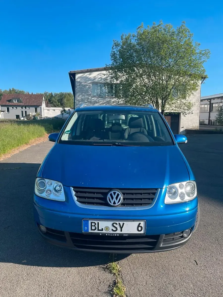 Używany VW Touran 115 KM (84 kW) 2003 Niebieski Minivan