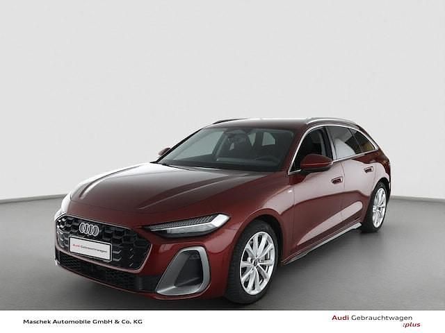 Grenadinerot metallic Gebraucht 2025 Audi A5 S-Line Kombi | 47.340 € - Bild 1/4