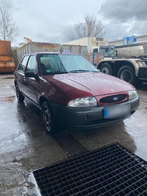 Gebraucht Ford Fiesta 1998 Rot Kleinwagen