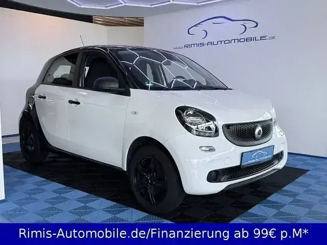 Używany Smart ForFour Passion 77 KM (56 kW) 2015 Czarny Hatchback