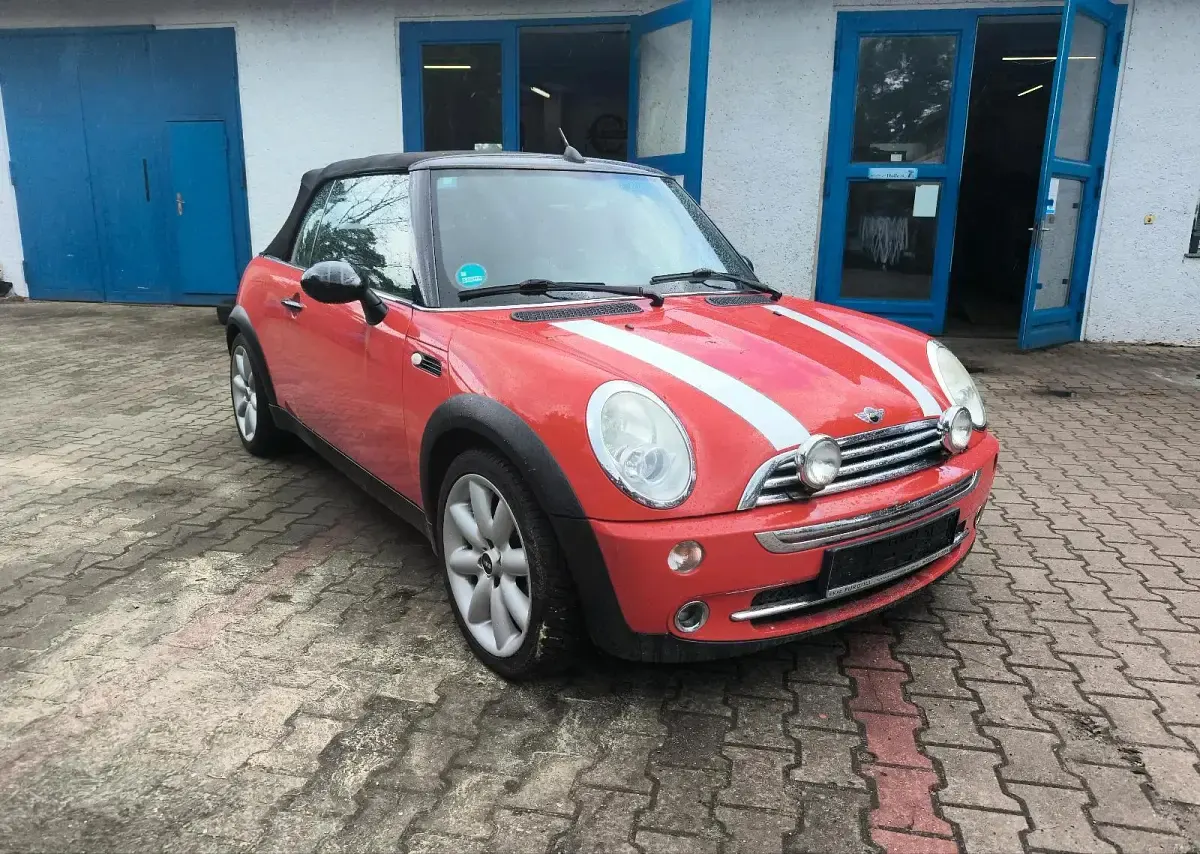 Gebraucht Mini Cooper Cabriolet 116 PS (85 kW) 2005 Rot Cabrio