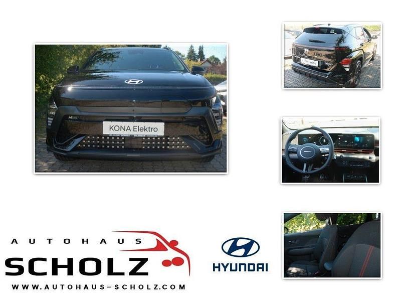 Schwarz Neu 2025 Hyundai Kona N Line SUV | 40.530 € (Fairer Preis) - Bild 1/4