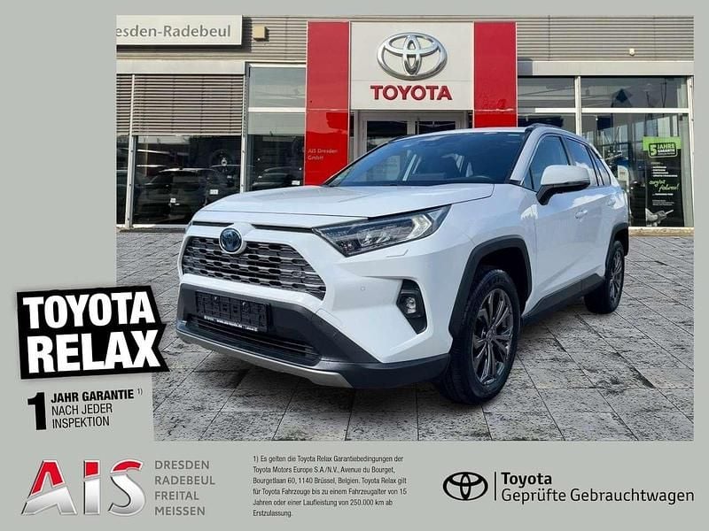 Super white 2 Gebraucht 2023 Toyota RAV4 Hybrid Team SUV | 35.490 € (Superpreis) - Bild 1/3