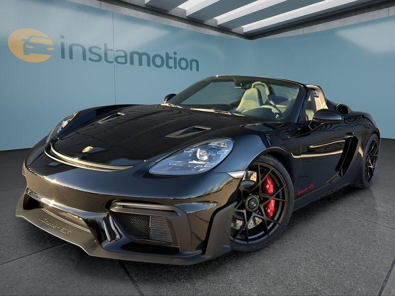 Neu Porsche 718 Boxster 500 PS (367 kW) 2025 Schwarz Cabrio