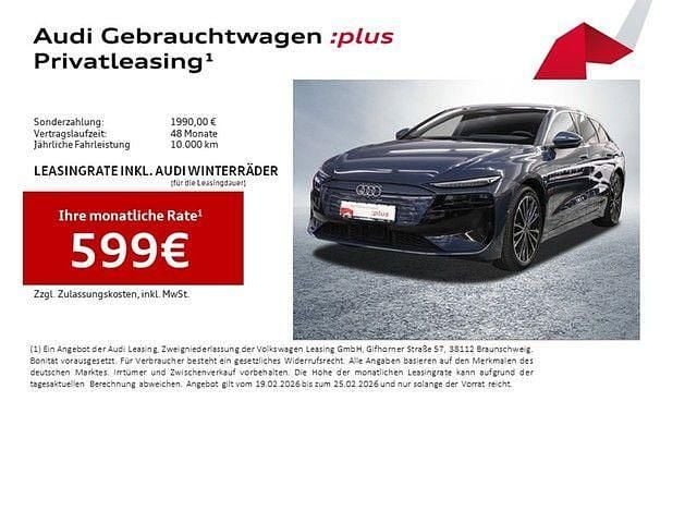 Gebraucht Audi A6 e-tron Advanced 314 kW (428 PS) 2025 Plasmablau metallic Kombi