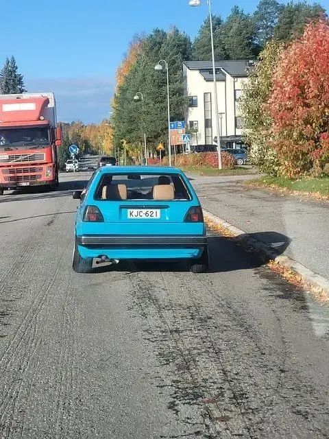 Brugt VW Golf II 54 HK (39 kW) 1985 Blå Hatchback